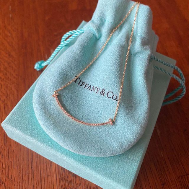 春先取りの Tiffany & Co. - Tiffany ティファニー Tスマイルネックレス ネックレス 春先取りの Tiffany & Co. - Tiffany ティファニー Tスマイルネックレス ネックレス