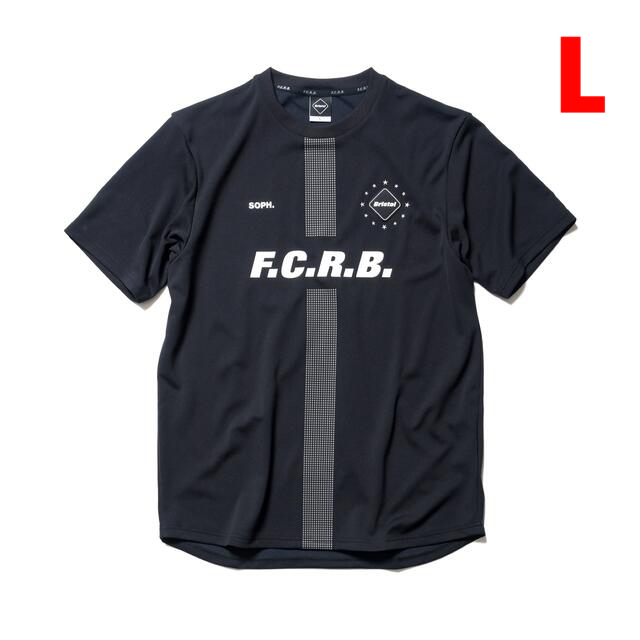 Tシャツ/カットソー(半袖/袖なし)L FCRB S/S PRE MATCH TOP ブラック