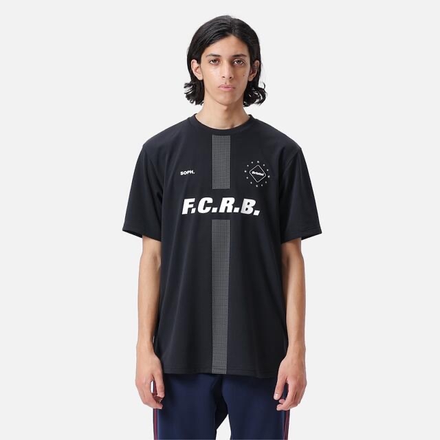 L FCRB S/S PRE MATCH TOP ブラック