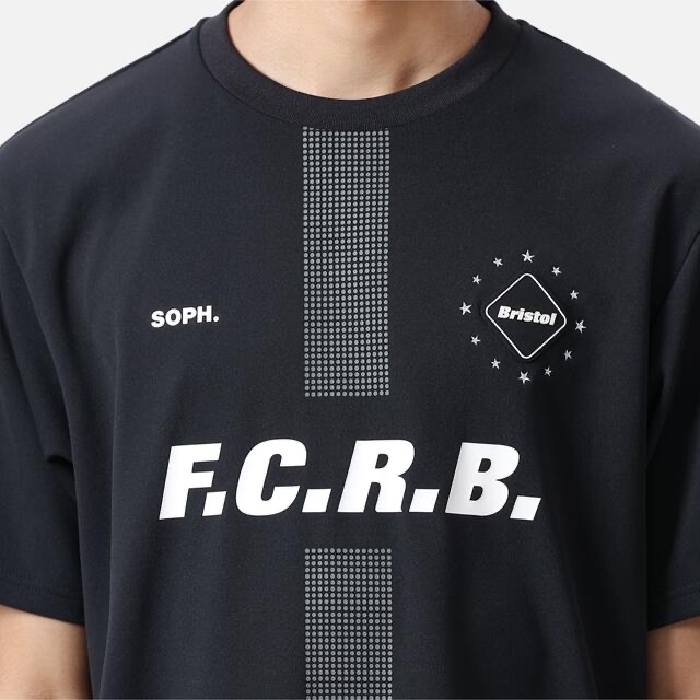 L FCRB S/S PRE MATCH TOP ブラック