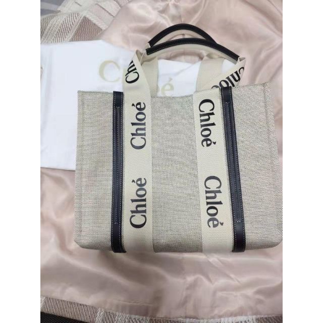 Chloe クロエ woody ミディアム トートバッグ 美品 【期間限定特価