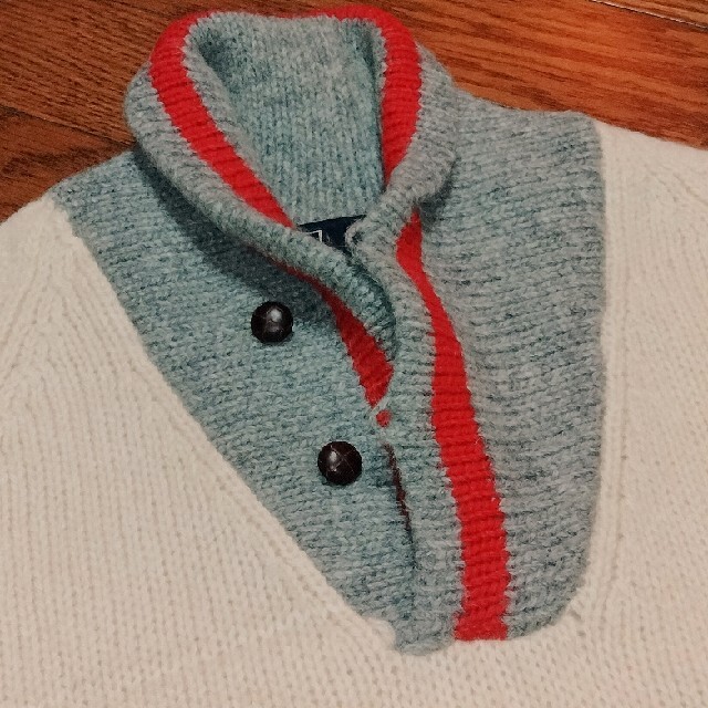 POLO RALPH LAUREN(ポロラルフローレン)の#80s 古着“POLO Ralph Lauren”ウールニット#送料込み メンズのトップス(ニット/セーター)の商品写真