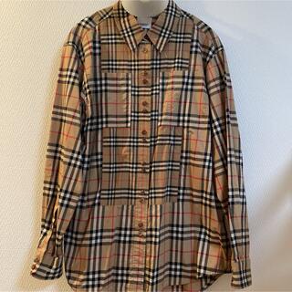 バーバリー(BURBERRY)のBURBERRY チェックシャツ タグあり(シャツ)