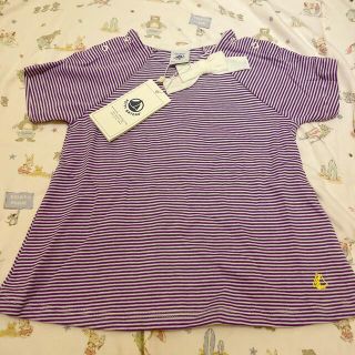 プチバトー(PETIT BATEAU)の新品プチバトーTシャツ80(Ｔシャツ)