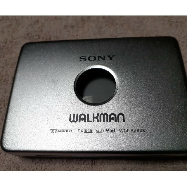 SONY WM-EX808 WALKMAN 【ジャンク品】 スマホ/家電/カメラのオーディオ機器(ポータブルプレーヤー)の商品写真