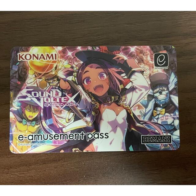 KONAMI(コナミ)のSOUND VOLTEX オリジナルe-Amusement pass エンタメ/ホビーのエンタメ その他(その他)の商品写真