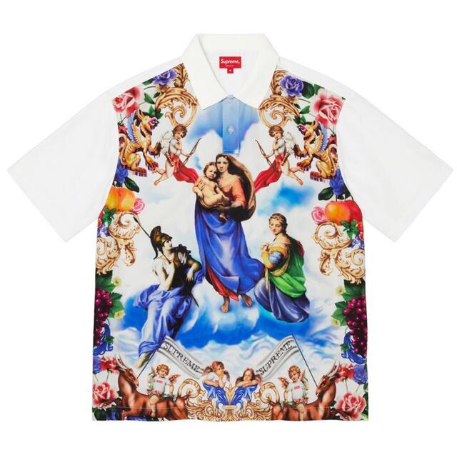 Supreme(シュプリーム)のsupreme Heavenly Silk Polo XL メンズのトップス(ポロシャツ)の商品写真