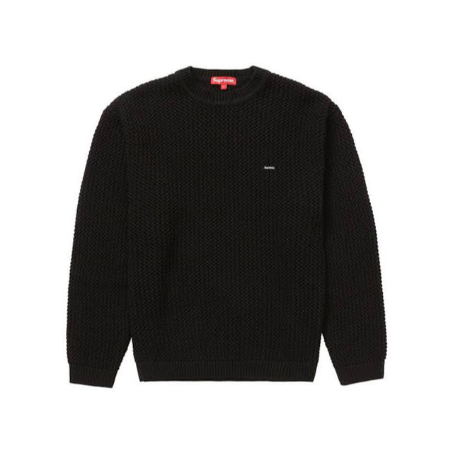 supreme open knit small box sweater