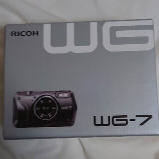 リコー(RICOH)のリコー タフネスカメラ WG-7 レッド(コンパクトデジタルカメラ)