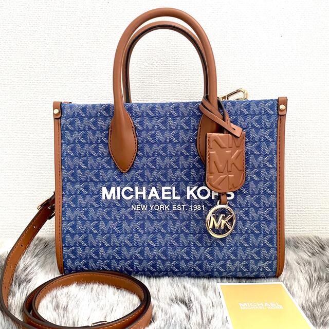 新品 MICHAEL KORS マイケルコース ショルダーバッグ デニム