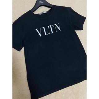 VALENTINO - valentino vltn コットンロゴTシャツ　S