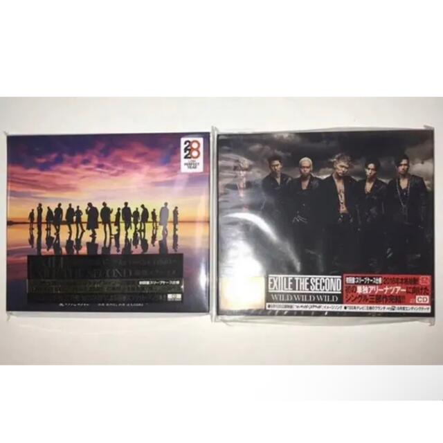 EXILE THE SECOND(エグザイルザセカンド)のEXILE THE SECOND CD セット 初回限定盤 WILD 愛のために エンタメ/ホビーのCD(ポップス/ロック(邦楽))の商品写真