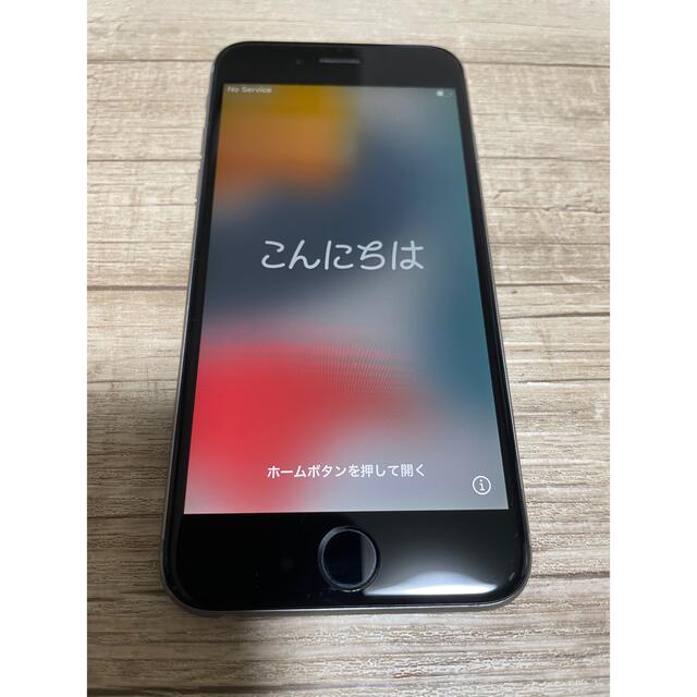 iPhone6s スペースグレイ　32GB SIMフリー apple