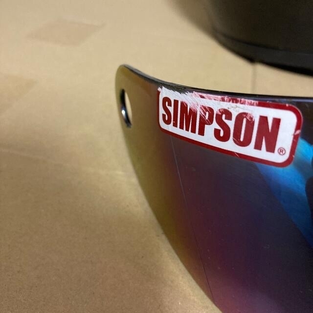 SIMPSON(シンプソン)のSIMPSON DIAMOND BUCK 自動車/バイクのバイク(ヘルメット/シールド)の商品写真