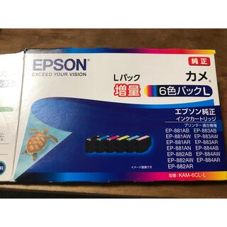 エプソン(EPSON)のエプソン 純正 インクカートリッジ カメ ６色パックL 増量 (PC周辺機器)