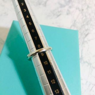 Tiffany & Co. - TIFFANY オープンハートリボンリング8.5号 18KYG