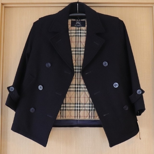 BURBERRY(バーバリー)の送料込🌟新品未使用🌟BURBERRY🌟キッズ🌟ライナー付Pコート キッズ/ベビー/マタニティのキッズ服男の子用(90cm~)(コート)の商品写真