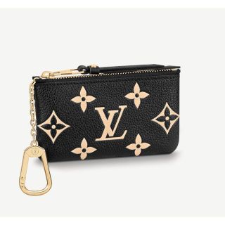 ルイヴィトン(LOUIS VUITTON)の★ルイヴィトン　ポシェット・クレ　バイカラー モノグラム・アンプラント レザー(キーケース)