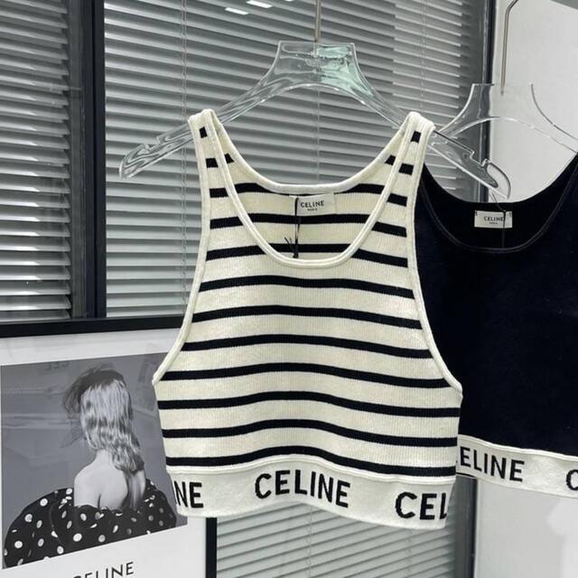 CELINE ロゴ アスレチックタンクトップ