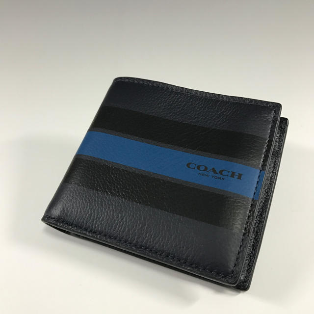 出産祝い COACH RS12 折り財布 メンズ レザー コーチ 新品未使用‼️COACH - 折り財布