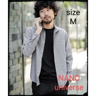 ナノユニバース(nano・universe)の【美品】《WEB限定》オックスレギュラーカラーシャツ(シャツ)