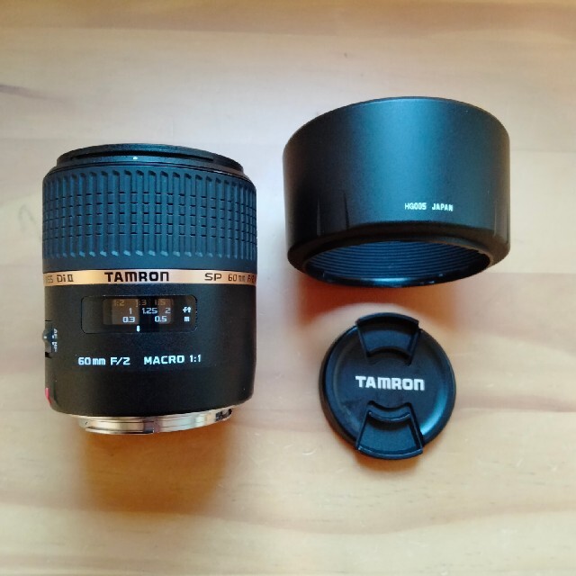 TAMRON SP 60mm F2 MACRO CANON EFマウントカメラ