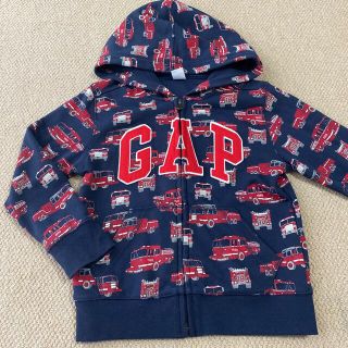 ベビーギャップ(babyGAP)のGAP ロゴ　パーカー　5years 120(ジャケット/上着)