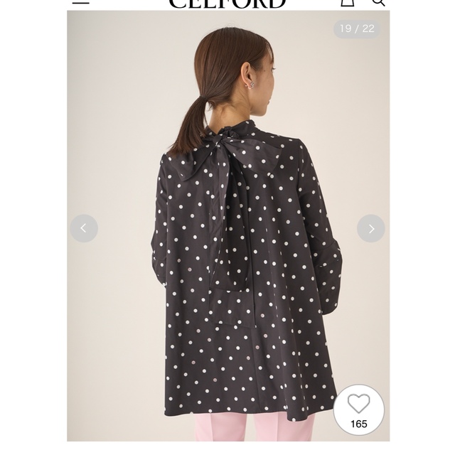 CELFORD - セルフォード ビッグリボンブラウス 新品の通販 by mai's ...