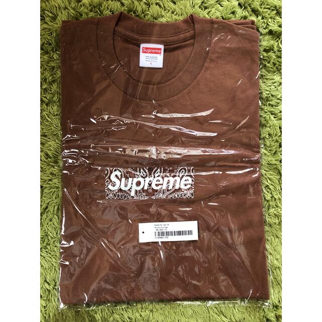 supreme bandana box logo tee Pink Lサイズ