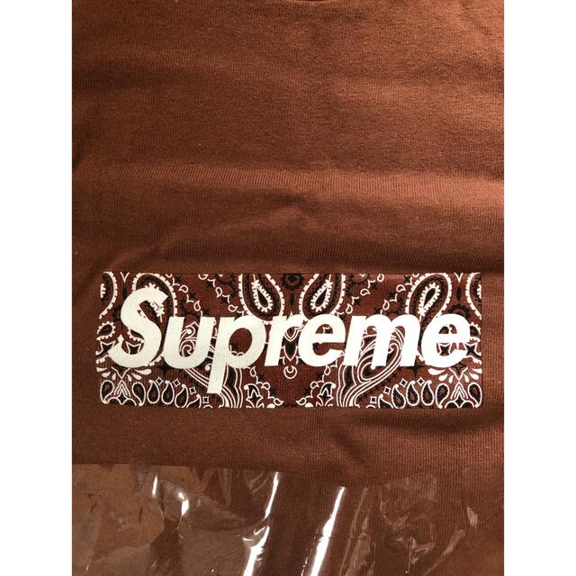 トップスsupreme bandana box logo tee Lサイズ