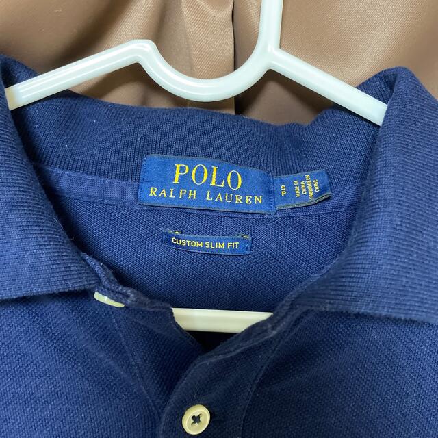 POLO RALPH LAUREN - ポロラルフローレン ネイビーポロシャツSP(M