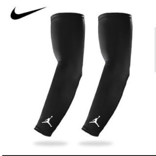 ナイキ(NIKE)の新品 L/XL NIKE jordan shooter sleeves ブラック(バスケットボール)