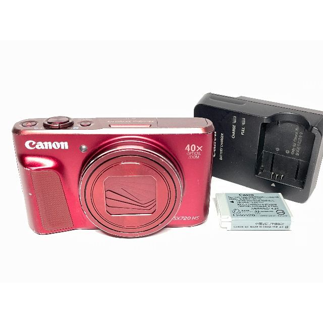 Canon PowerShot SX720 HS レッド