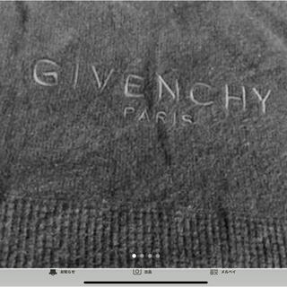 ジバンシィ(GIVENCHY)の24万　極美品バックロゴ　ジバンシーニット　ブラック(ニット/セーター)