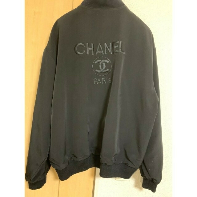 CHANEL(シャネル)の超希少！vintage 90s CHANEL リバーシブル 総柄 ブラック メンズのジャケット/アウター(その他)の商品写真