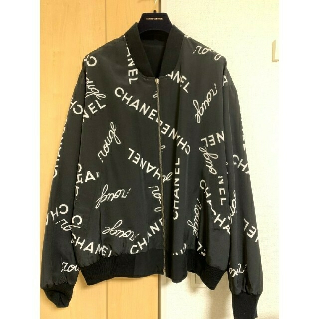 超希少！vintage 90s CHANEL リバーシブル 総柄 ブラック