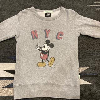 ディズニー(Disney)の最終値下げ　BEAMS mini ディズニーミッキーマウススウェット　110(Tシャツ/カットソー)