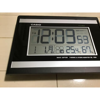 カシオ(CASIO)のカシオ電波時計　(置時計)