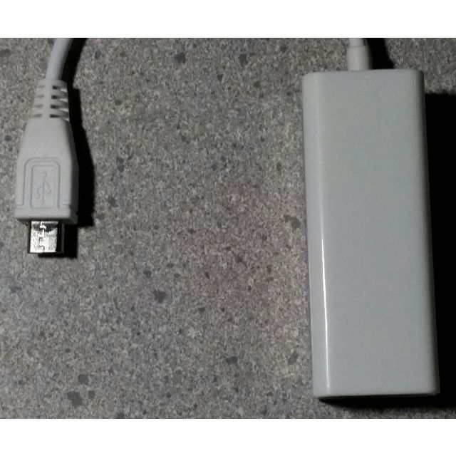 Android端末用 USB接続LANアダプタ (TMーmicroUSBLAN  スマホ/家電/カメラのスマホアクセサリー(その他)の商品写真