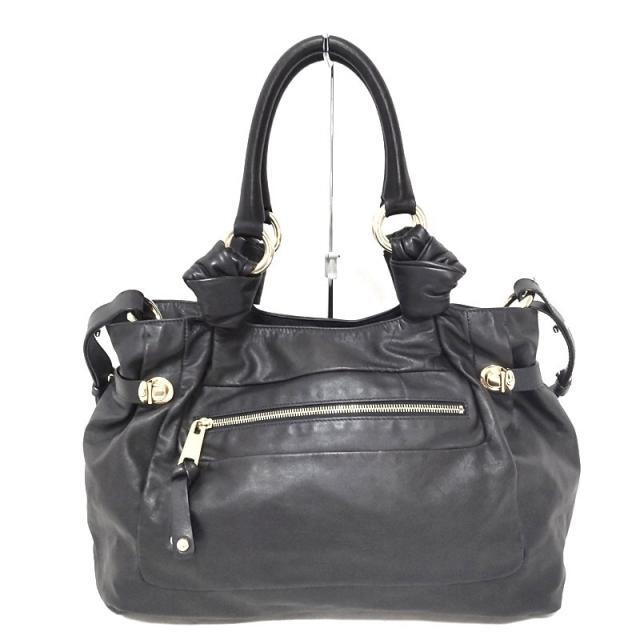 はファスナ】 MARC BY MARC JACOBS - マークジェイコブス レザーバッグ
