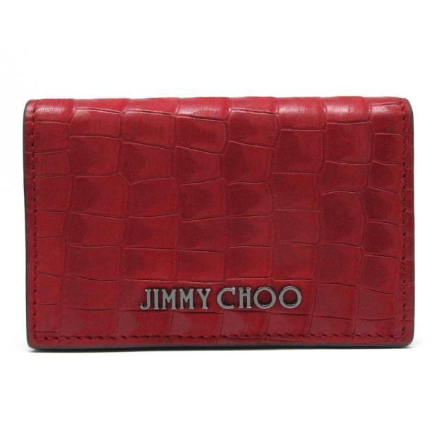 売れ筋】 Jimmy Choo ジミーチュウ 名刺入れ krasnoyar-sp.ru