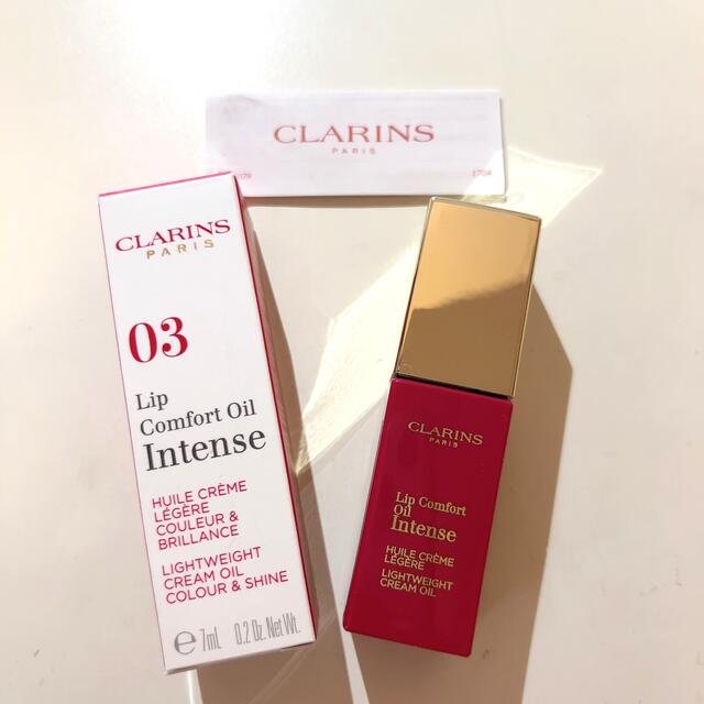 CLARINS(クラランス)の2点セット　CLARINS  コンフォートリップオイル/ リップオイルインテンス コスメ/美容のベースメイク/化粧品(口紅)の商品写真