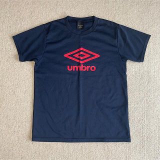 アンブロ(UMBRO)のumbro  スポーツ　Tシャツ　レディース　M    ネイビー(ウェア)