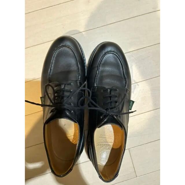 Paraboot(パラブーツ)の【ジョン様専用】シャンボード ブラックNOIR UK6.5 25.0cm メンズの靴/シューズ(ドレス/ビジネス)の商品写真