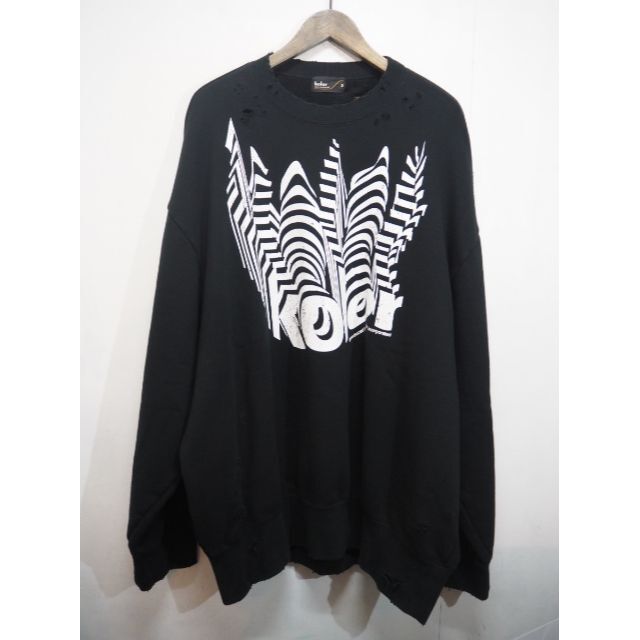 21AW Kolor カラー 裏毛起毛 L/S SWEAT 827M▲