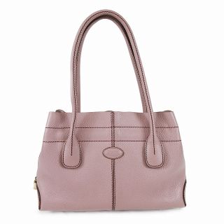 らくらくメ TOD'S レザー ピンク ベージュ 5hzO0-m45926829704 トッズ