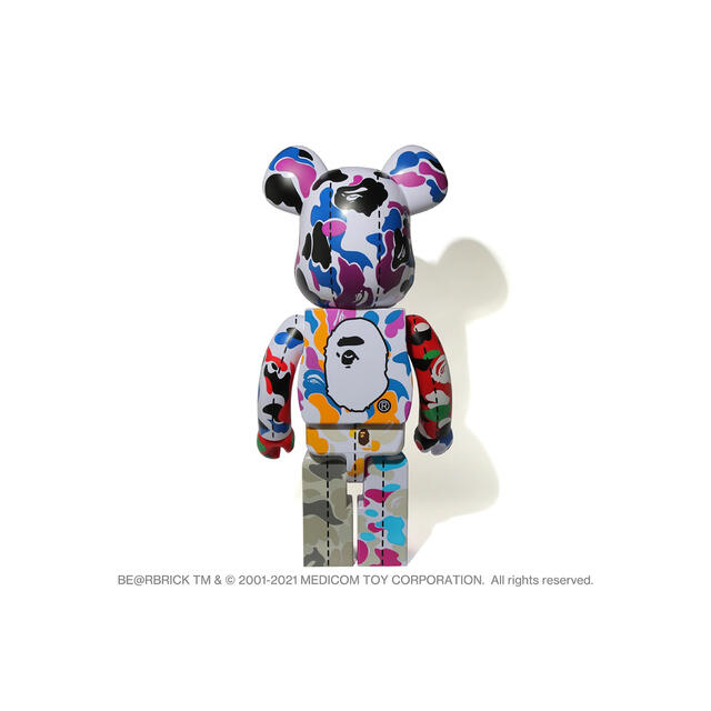 APE 28TH ANNIVERSARY BE@RBRICK BAPE CAMO