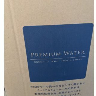 PREMIUM　WATER　１２リットル　１箱①(ミネラルウォーター)