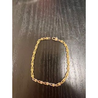 ティファニー(Tiffany & Co.)のティファニー　ハードウェア　マイクロリンクブレスレット　18k(ブレスレット)