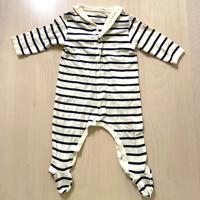 PETIT BATEAU(プチバトー)のプチバトー　ロンパース キッズ/ベビー/マタニティのベビー服(~85cm)(ロンパース)の商品写真